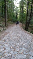 sentiero verso parcheggio machaby