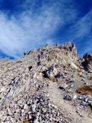 dal Colle Vanclava alla cima