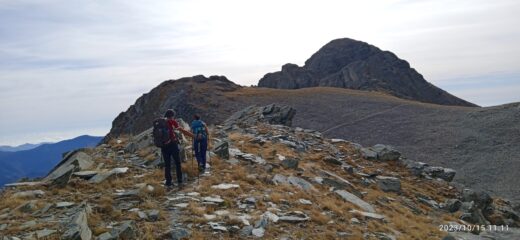 Monte Bego (m.2872) dalla cresta dopo Cima Pollini 