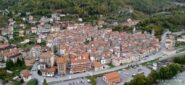 Ormea da uno dei punti panoramici del sentiero 