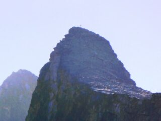 Zoom sul plateau sommitale del Corno