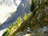 L'ultimo tratto sotto il passo del Souffi