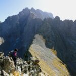 La breve crestina che porta in cima