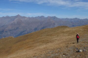 Panorama verso nord con il Rocciamelone