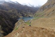 Scendendo al lago