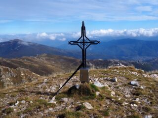 La croce di vetta.