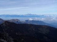 Il Monviso già parzialmente imbiancato.