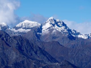 Lo splendido Corno Bianco già innevato.