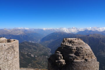 La valle di Susa dalle fortificazioni