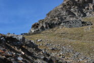 La casermetta arrivando al colle