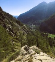 Panorama verso Valle