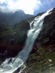 Parte alta delle cascate