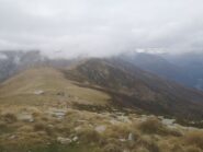 dal Soglio verso l'Uja nella nebbia