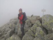 in cima all'Uja