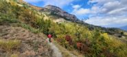 Ultimo tratto verso Aisone su sentiero delle grotte