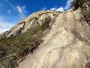 la seconda parte con le belle placche e il paretone sulle sfondo