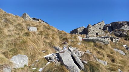 Arrivo all'Alpe dell'Uja