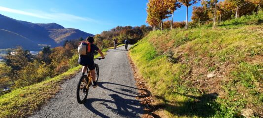 In salita sopra Piasco