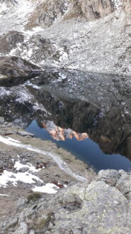 la Roma si va specchiando nel lago Fiorenza..