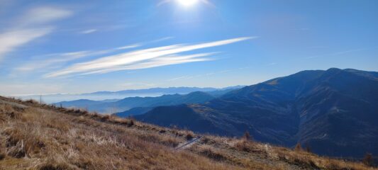 Quinte di montagne verso la pianura