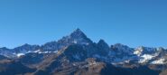 Vista spettacolare sul Monviso