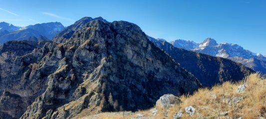 la punta ovest vista dalla est