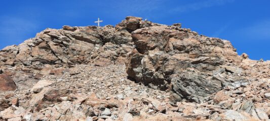 tratto finale ripido fra roccette