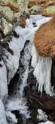 il torrente nel vallone di discesa