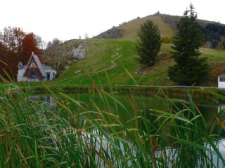 Dal laghetto della baita monte Pigna