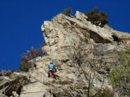 Davide su L4, ben evidente la placca di L5