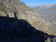 Bel panorama sulle pareti del Bourcet
