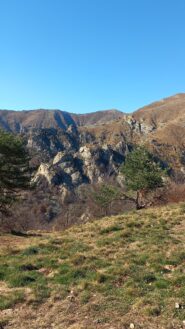 La cresta del Plutonio ripresa una settimana fa dai pressi del Colle del Besso