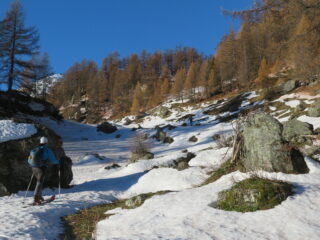 alla partenza a Menthieu