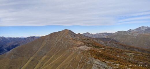 Il Monte Bertrand da Cima Missun 