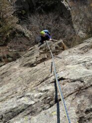 nella parte centrale della via, un tiro meritevole di nota