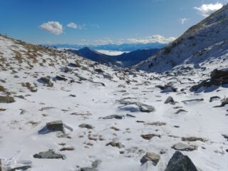 Tratto finale prima del traverso verso la cappella