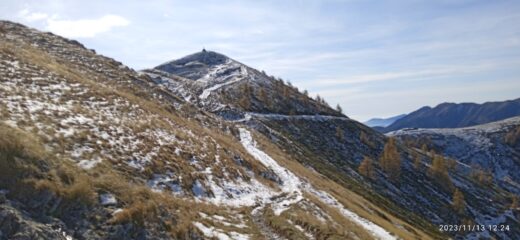 Il Monte Fronte' (m.2152) dal Passo 