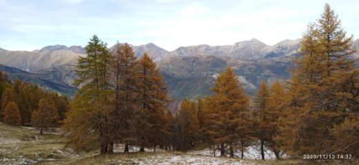 Discesa verso la Margheria Garlenda 