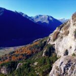 salendo sul sentiero da Aisone