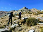 Salendo in Besimauda, prima della pietraia finale