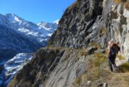 Tratto scavato nella roccia