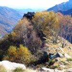 I roccioni all'estremità Sud Est della cima.