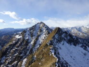 Castello e  l'antipatica cima erbuta che lo precede (aggiratela...)