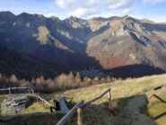 Panorama sulla valle.