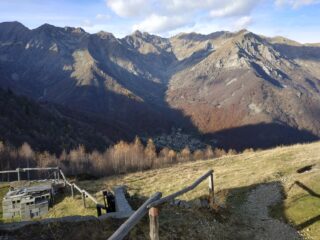 Panorama sulla valle.