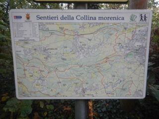 Sentieri collina morenica