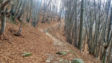 scendendo verso Comba