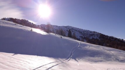 discesa al lago Nero da dimenticare..