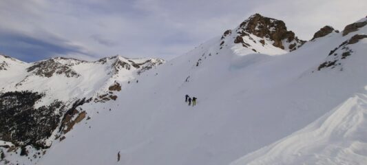 Traverso poco sotto la cima