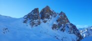 Il versante nord dell'Aiguillette du Lauzet